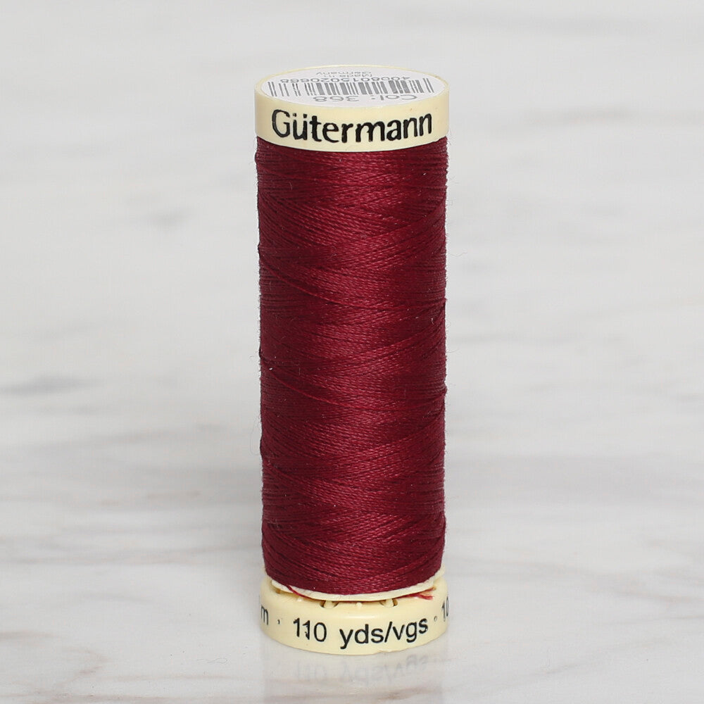 Gütermann BORDO 100 METRE DİKİŞ İPLİĞİ - 368